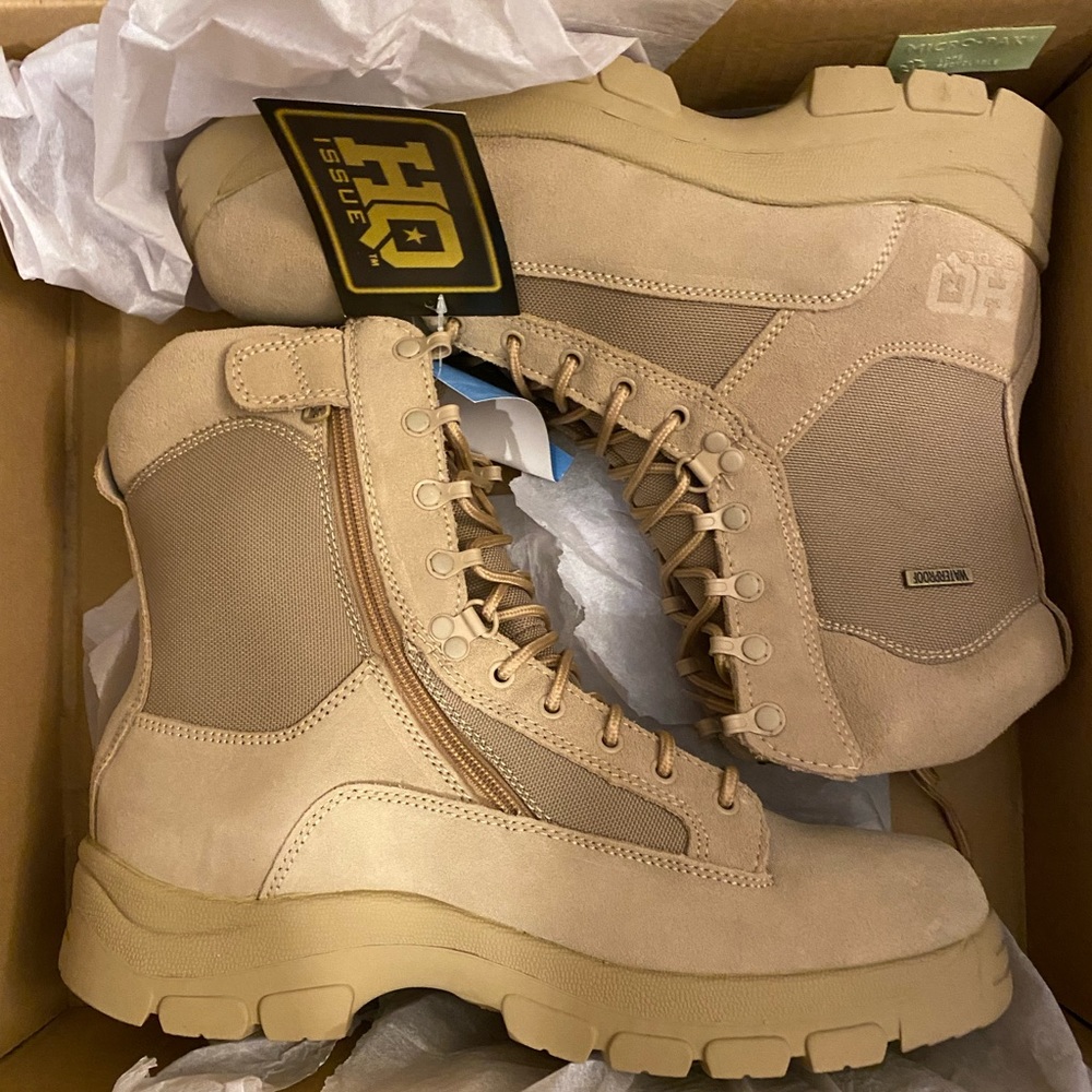 Sportsman’s HQ 8in Side zip waterproof desert boots